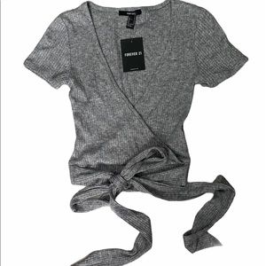 Forever 21 wrap top